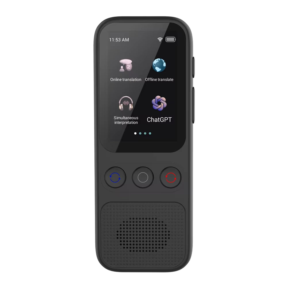 Portable Two-Way Language Translator Support 138 Languages Real-Time Translation Device with Online Offline Translation