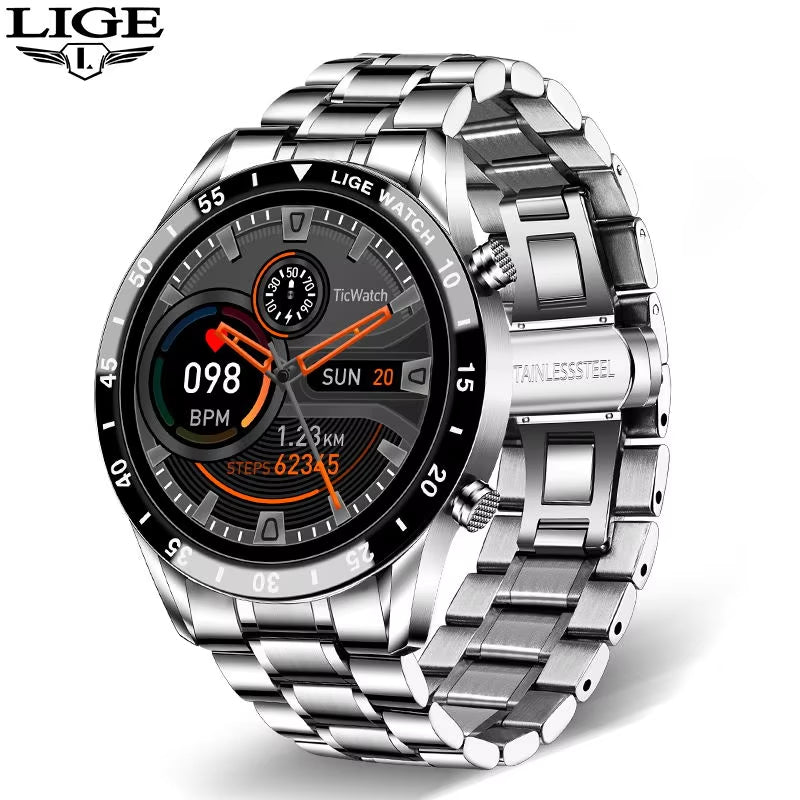 Mens luxury digital sports watch.